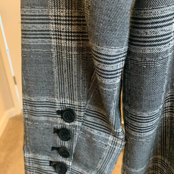 FREE PEOPLE_Sporty Oversize Blazer_Black Combo_Size Medium - Picture 5 of 5